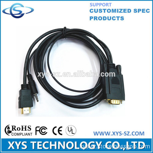2014 New design vga to hdmi cable